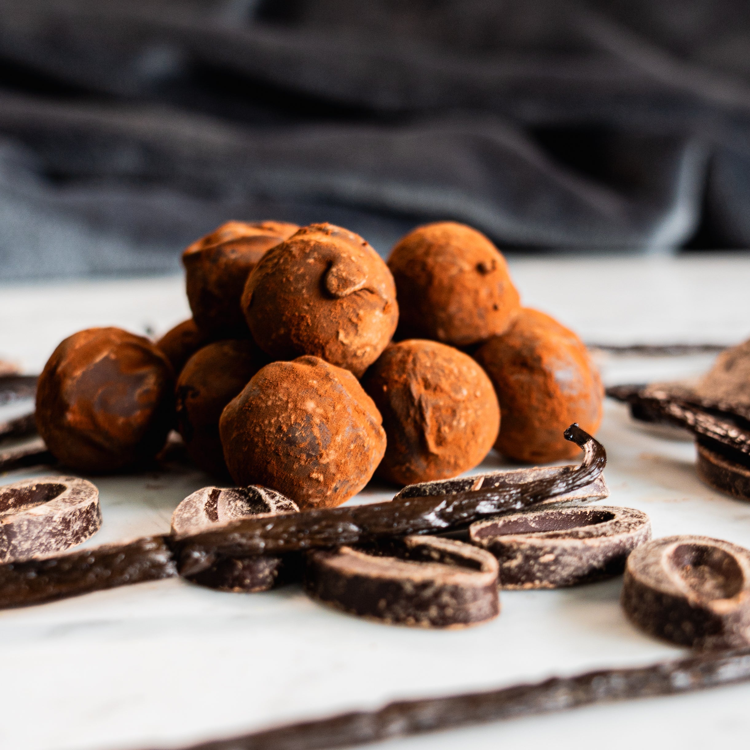 Slagroomtruffels (8 stuks)