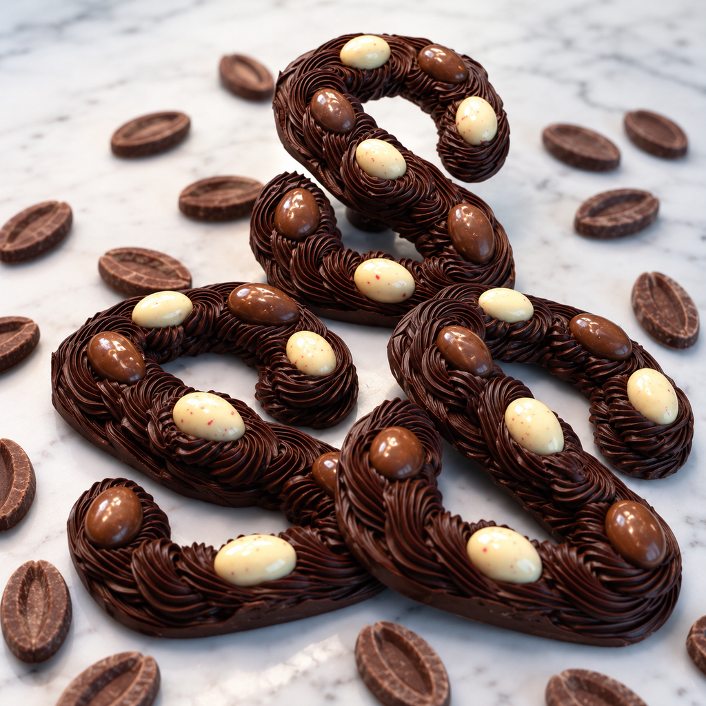 Chocoladeletter puur