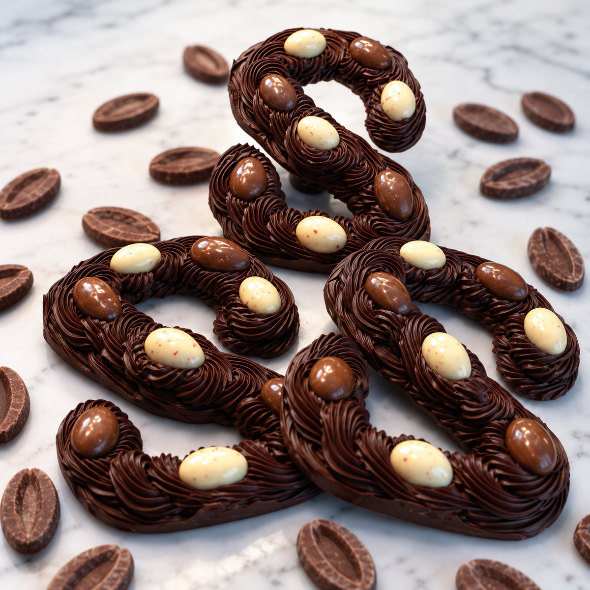 Chocoladeletter puur